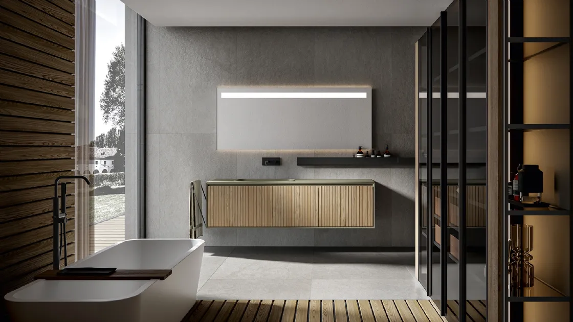 Mobile da Bagno Crio Veneziana Rovere di Edoné