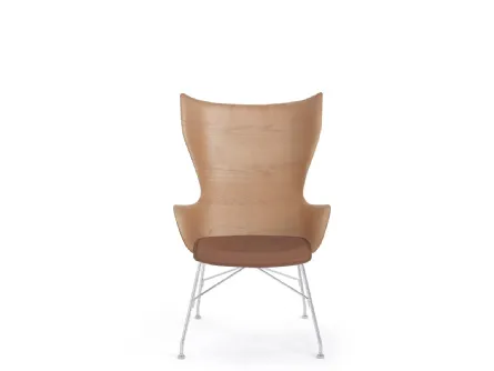 Poltroncina K Wood di Kartell