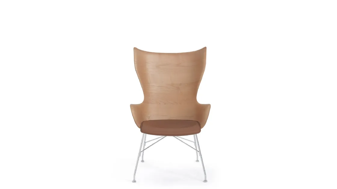 Poltroncina K Wood di Kartell