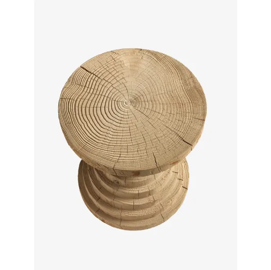Sgabello Astrati in legno massello di cedro profumato di Riva1920