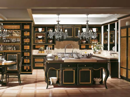 Cucina Classica con isola Living Style 2 de L'Ottocento