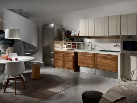 Cucina Design lineare Canaletto 1 de L'Ottocento