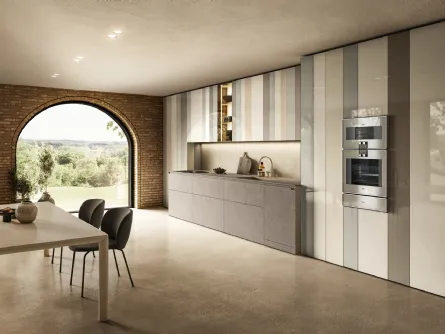 Cucina Design lineare NOW Project 2830 di Lago