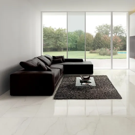 Piastrelle effetto marmo Dreaming Crystal White di Lea Ceramiche