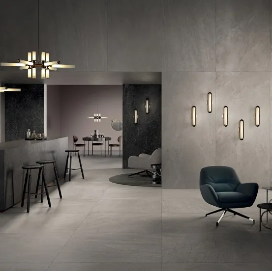 Piastrelle Nextone Gray di Lea CeramichePiastrelle Nextone Gray di Lea Ceramiche