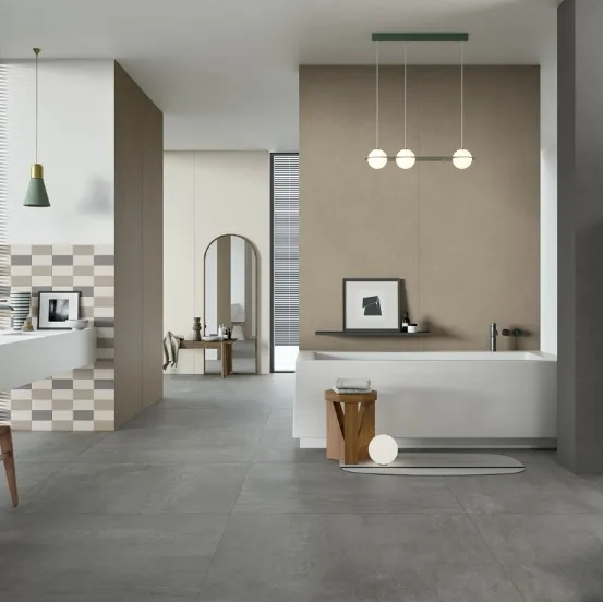 Piastrelle Pigmenti Dash e Chalk di Lea Ceramiche