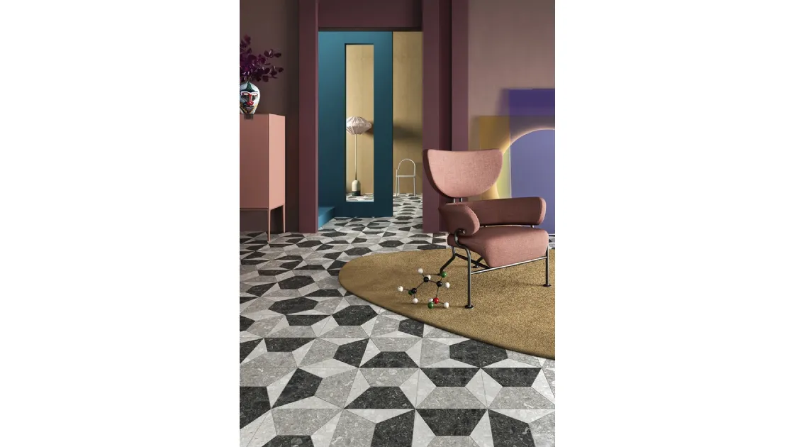 Piastrelle Side Stone Mosaic Omega di Lea Ceramiche