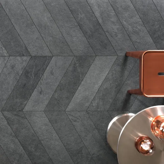 Piastrelle Waterfall Gray Chevron di Lea Ceramiche