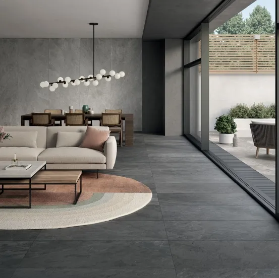 Piastrelle Waterfall Silver Flow e Gray di Lea Ceramiche